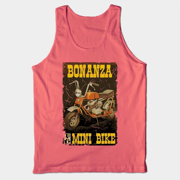 Bonanza Mini Bike Tank Top by Midcenturydave